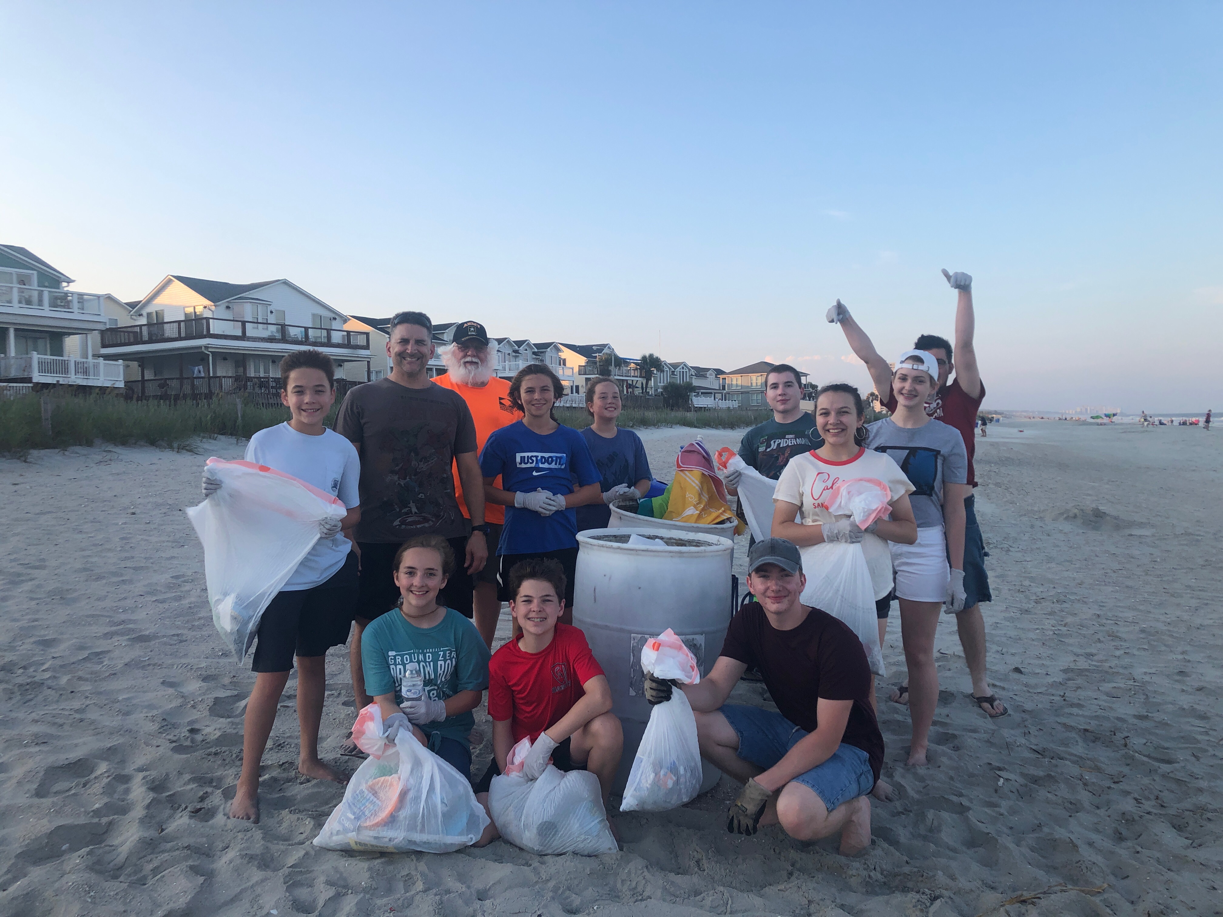 beach cleanup