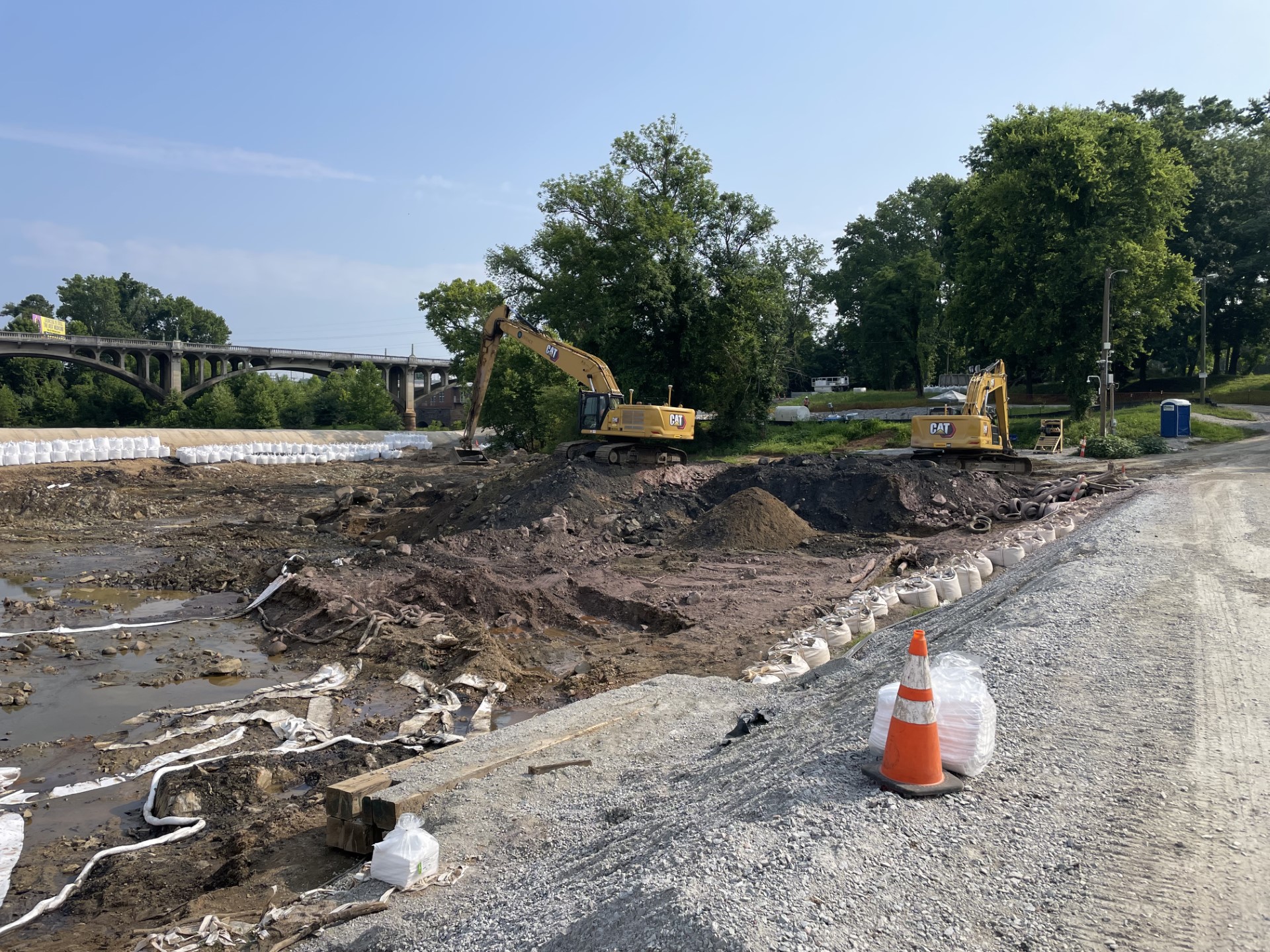 Cell 1 Removal from Berm