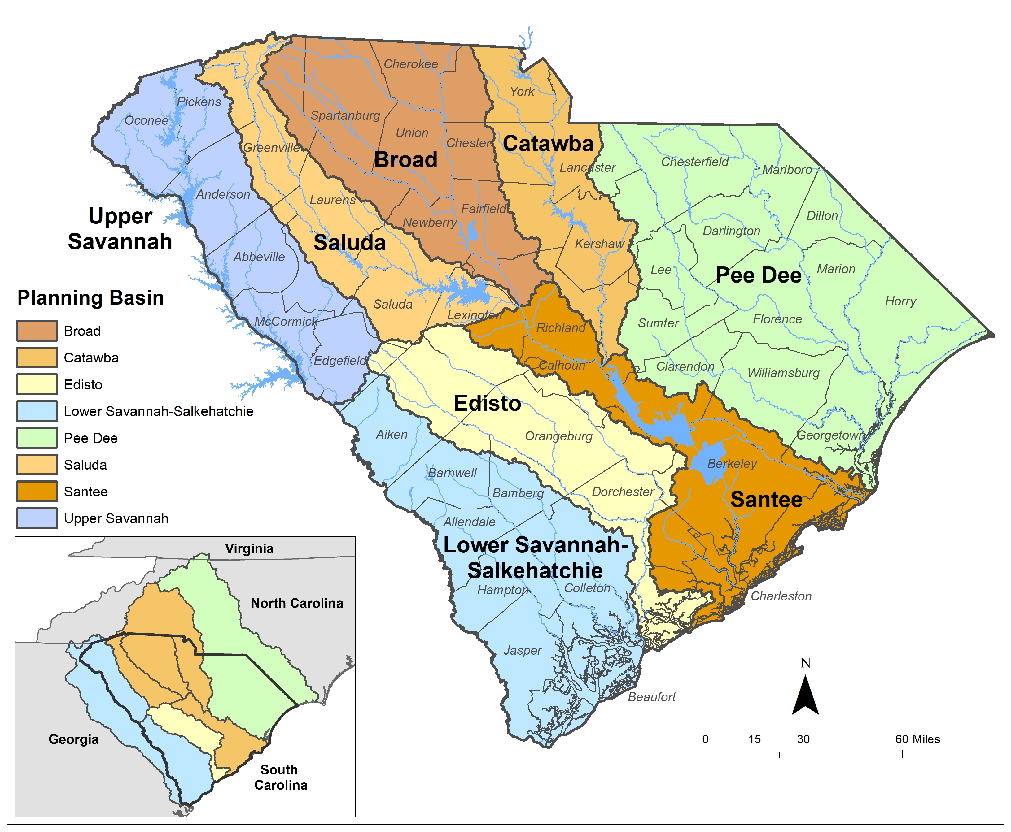 eight basins map